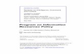 Program on Information Resources Policy - PIRPpirp.harvard.edu/pubs_pdf/lowenth/lowenth-i04-1.pdf · John C. Gannon, Joan A. Dempsey, Gregory J. Rattray, ... Program on Information