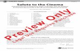 CONCERT BAND Grade 3 Salute to the Cinema · Available for download from  E Alto Clarinet Baritone Treble Clef 1st Horn in E 2nd Horn in E 1st Trombone in B Bass Clef ...
