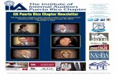 PO Box 195008 San Juan PR 00919-5008 Like PR Chapter on ... · Follow PR Chapter on Twitter IIA PUERTO RICO CHAPTER PO Box 195008 San Juan PR 00919-5008 “IIA–Puerto Rico Chapter’s