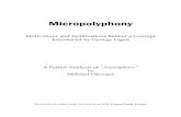 Micropolyphony - Wikimedia Commons · Micropolyphony Motivations and Justifications Behind a Concept Introduced by György Ligeti A Partial Analysis of “Atmosphéres” by Mehmet