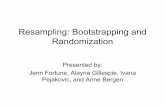 Resampling: Bootstrapping and Randomizationpsystats/presentations_6380_fall06/Bootstrapping... · What is Resampling? • Draw one sample of some population • Repeatedly sample