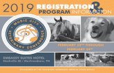 SPONSORED BY THE TENNESSEE VETERINARY MEDICAL …tvmanet.com/.../4/2018/11/2019-MCVC-Registration-Brochure-FINAL.pdf · 2019 registration& program information sponsored by the tennessee
