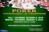 POKER - .The Kansas Star Poker Room adheres to all Poker Tournament Directors Association tournament