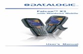 Falcon™ X3 - Sweprata Automação Comercial · REFERENCES CONVENTIONS This manual uses the following conventions: “User” refers to anyone using a Falcon X3 mobile computer.