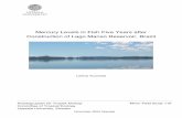 Mercury Levels in Fish Five Years after Construction of ... · Mercury Levels in Fish Five Years after Construction of Lago Manso Reservoir, Brazil Leena Tuomola Degree project in