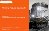 Meeting Future Demands - SWARS · Meeting Future Demands. Dave Garin. ... 2013. 2014. U.S. GDP. ... New Business Review (NBR) Process is about understanding shipping needs
