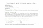 Death & Dying: Comparative Views - McMaster Faculty of … · Death & Dying: Comparative Views RS 2M03, McMaster University Term 1, 2017