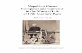 Napoléon Coste: Composer and Guitarist in the Musical Life ... · these are biographies of Mauro Giuliani, Fernando Sor and Dionisio Aguado in the beginning of the 19th century,