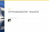 XP Presidential Poll Round 18 - images.infomoney.com.br · 4 Highlights Political Analysis The 18th round of XP Presidential Poll shows that Fernando Haddad (PT) rose 6 points since
