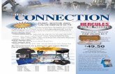An Informative Industry Newsletter Published … Informative Industry Newsletter Published By: TTheheCONNECTIONHydraulic Summer 2010 Volume 19/Number 2 Hercules re-introduces the popular