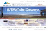  · IC0Ml 1st International Congress of Micro-immunotherapy 18-20 May 2017, Mallorca, Spain Palau de Congressos de Palma Managed by Meliá Hotels International