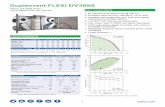 Duplexvent FLEXI DV3600 - Airflow Developments Commercial pdfs... · Duplexvent FLEXI DV3600 Flexi Line Side Entry - Up to 5620 m3/hr air volume Air volume up to 5340 m³/hr @ 200