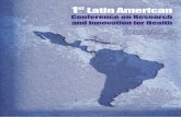 Acknowledgements - Home - Pan American Health Organizationnew.paho.org/hq/dmdocuments/2008/Report_1LACRIH.pdf · Acknowledgements This report of the ﬁrst Latin American Conference