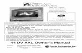 44 DV XXL Owner’s Manual - Kirkland Fireplacekirklandfireplace.com/TechInfo/Manuals/Fpx_44dv.pdf · Travis Industries 403205 93508112 • Firestop (manufactured for the 44 DV XXL)