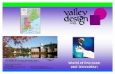 Valley Design Corp. ISO 9001:2008 · Valley Design Corp. ISO 9001:2008 Two Shaker Road, Bldg. E-001, Shirley, Massachusetts, USA 01464 Certified ... 30,000 square feet manufacturing