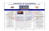 St. Genevieve Council 13969 Las Cruces, NM. ... Feb 2018.pdf · 13969 (St. Genevieve), 15578 (Mesilla), and 16465 (St. Albert/NMSU) presented status reports. GK Jaime Flores passed