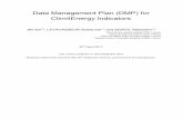 Data Management Plan (DMP) for Clim4Energy Indicators · D. Send file examples of each indicator to DMP group for a previous check of the NetCDF ... advance. 2.1.NetCDF Files and