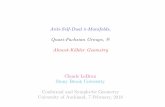 Anti-Self-Dual 4-Manifolds, Quasi-Fuchsian Groups, & Almost-K …claude/auckland.pdf · Anti-Self-Dual 4-Manifolds, Quasi-Fuchsian Groups, & Almost-K ahler Geometry Claude LeBrun