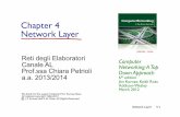 Chapter 4 Network Layer - uniroma1.ittwiki.di.uniroma1.it/.../Chapter4_aa20132014LEZIONE_FUND_ROUTING.pdf · Network Layer 4-18 Teorema Se l’algoritmo di Dijkstra è eseguito su