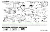 Leo coloring page - playroom - Phonak · There’s a magical playroom at school which Leo likes to sneak into from time to time. No one knows that he can make the toys come alive