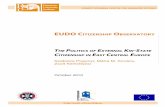 EUDO CitizEnship bsErvatOryeudo-citizenship.eu/docs/ECEcompreport.pdf · Research for the EUDO Citizenship Observatory Comparative Reports has been jointly supported by the European