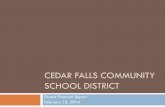 Cedar Falls Community School Dsitrictdx1slceezt1vd.cloudfront.net/attachments/062918e52f38971... · 2019-01-29 · IASB Key Financial Dashboard Indicators #1 Certified Enrollment