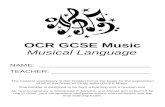 GCSE Musical Language - beaconhillacademy.org.uk€¦ · Web viewGCSE Musical Language - beaconhillacademy.org.uk