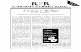 ROTHBARD-ROCKWELL REPORT - rothbard.altervista.orgrothbard.altervista.org/articles/a-strategy-for-the-right.pdf · ROTHBARD-ROCKWELL REPORT A Strategy for the Right by Murray N. Rothbard