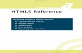 APPENDIX HTML5 Reference - myresource.phoenix.edumyresource.phoenix.edu/.../Principles_of_Web_Design_5e_Appendix_A.pdf · HTML5 Reference This appendix ... tag, for example: