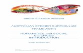 AUSTRALIAN STEINER CURRICULUM FRAMEWORK · Rudolf Steiner shared the viewpoint of 18th and 19th century geographers such as Alexander von Humboldt, Carl Ritter and George Forster