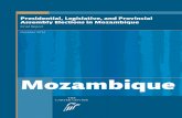 ELECTION REPORT Presidential, Legislative, and Provincial ... · Presidential, Legislative, and Provincial Assembly Elections in Mozambique 7 elections was the result of electoral
