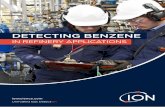DETECTING BENZENE - ionscience.com · CubTAC personal PID monitor worn to provide continuous detection. Unrivalled Gas Detect ion. ionscience.com As this exposure limit is so low,
