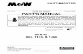 1165 S/N 2300 -CURRENT PART'S MANUAL - EarthMastersupport.earthmastertillage.com/manuals/parts/4353P---EarthMaster... · disc frame item part no. qty. description 1 2430326 1 disc
