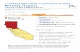 California Influenza Surveillance Program (Week 46 ... Document Library... · California Influenza Surveillance Program Highlights (Week 46: ... (≥100°F or 37.8°C) AND cough and/or