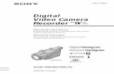 Digital Video Camera Recorder · para capturar imagens no computador (p. 221) Funções principais. 7 Funções principais Outras utilizações Funções para regular a exposição