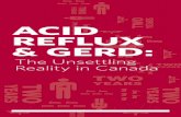 Acid Reflux & GERD- Gaviscon · gerd fact 3 see page 6 24% approximately 1/4 of canadians experience heartburn daily or more often2 gerd fact 2 see page 10 Two in five patients with