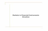 Markets in Financial Instruments Directive - Master Universitario di …mercatifinanziari.postlauream.luiss.it/files/2010/11/Lezione-dr... · autorizzazione da parte delle Autorità