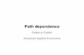 Advanced Applied Economics Federico Frattini - unife.it · Federico Frattini Advanced Applied Economics. Scott E. Page (2006) Path dependence, Quarterly Journal of Political Science,