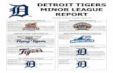 DETROIT TIGERS MINOR LEAGUE REPORTdetroit.tigers.mlb.com/.../2017_Minor_League_Report_8_30_17.pdf · Adduci and Omar Infante each had two hits and drove in a run. Adduci now has two-or-more