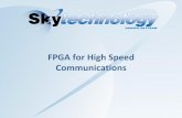 FPGA for High Speed Communications - Home · INDICO · •Tirocini/tesi in azienda •Collaborazioni . ... Progetto di FPGA Progetto e implementazione chiavi in mano di FPGA • Definizione