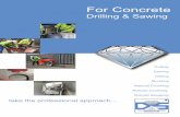 DSA Marketing Brochure - Drilling & Sawing Association · The DSA is the only organisation that represents the interests of companies involved in the drilling and sawing industry