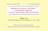 Geoneutrino sources and fluxes: A systematic approach to ...jelena/post/hnsc/Lisi_Hawaii_2005.pdf · Geoneutrino sources and fluxes: A systematic approach to their uncertainties and