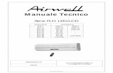 IRWELL FLO 7-36 1/21 - lh.airwell-res.comlh.airwell-res.com/sites/default/files/imported/Airwell/c43/p84... · • Telecomando a raggi infrarossi con display a cristalli liquidi ...