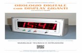 Orologio Digitale HH:MM con Display Giganti - narcisivalter.it · OROLOGIO DIGITALE A DISPLAY GIGANTI ©2016 by Valter Narcisi – San Benedetto del Tronto (AP) -gigante-large-digital-clock.html