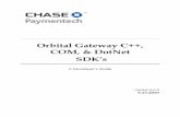 Orbital Gateway C++, COM, & DotNet SDK’sdev.salesnow.com/share1/Documentation/Paymentech/orbital_gateway... · 10-Jan-03 3.1.3 Removed HTTPS/SSL mode references (asynchronous no