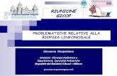 RIUNIONE GICOP - chped.itchped.it/gico/ferrara_2013/Problematiche relative alla biopsia... · We then conducted analyses to identify clinical and diagnostic imaging features ... Linfonodo