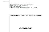 CS1W-MCH71 Motion Control Unit - omronkft.huomronkft.hu/nostree/pdfs/plc/cs1_cj1/w419-e1-04.pdf · CS1W-MCH71 Motion Control Unit. CS1W-MCH71 Motion Control Unit Operation Manual