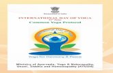 st June Common Yoga Protocol - mea.gov.in · Message by Honb'le Prime Minister of India v Introduction 1 What is Yoga? 1 Brief history and development of Yoga 2 The Fundamentals of