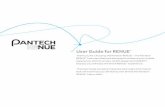 User Guide for RENUE - s.weblec.com · User Guide for RENUE TM Thank you for choosing the Pantech RENUE TM. The Pantech RENUE TM has many features designed to enhance your mobile