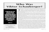 APRIL-MAY 1996 NEXUS - truespring.files.wordpress.com · Viktor Schauberger's life followed a path similar to those of his illumined predecessors, for in his life, too, he was met
